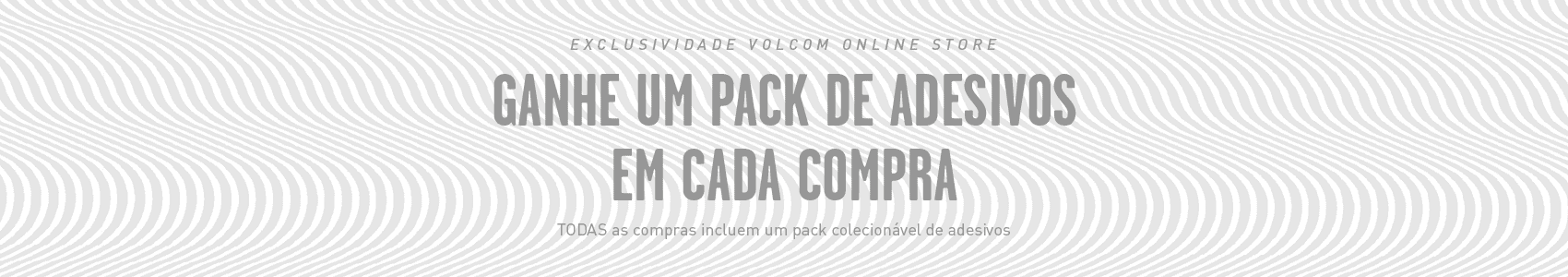 Volcom Brasil Ganhe Stickers